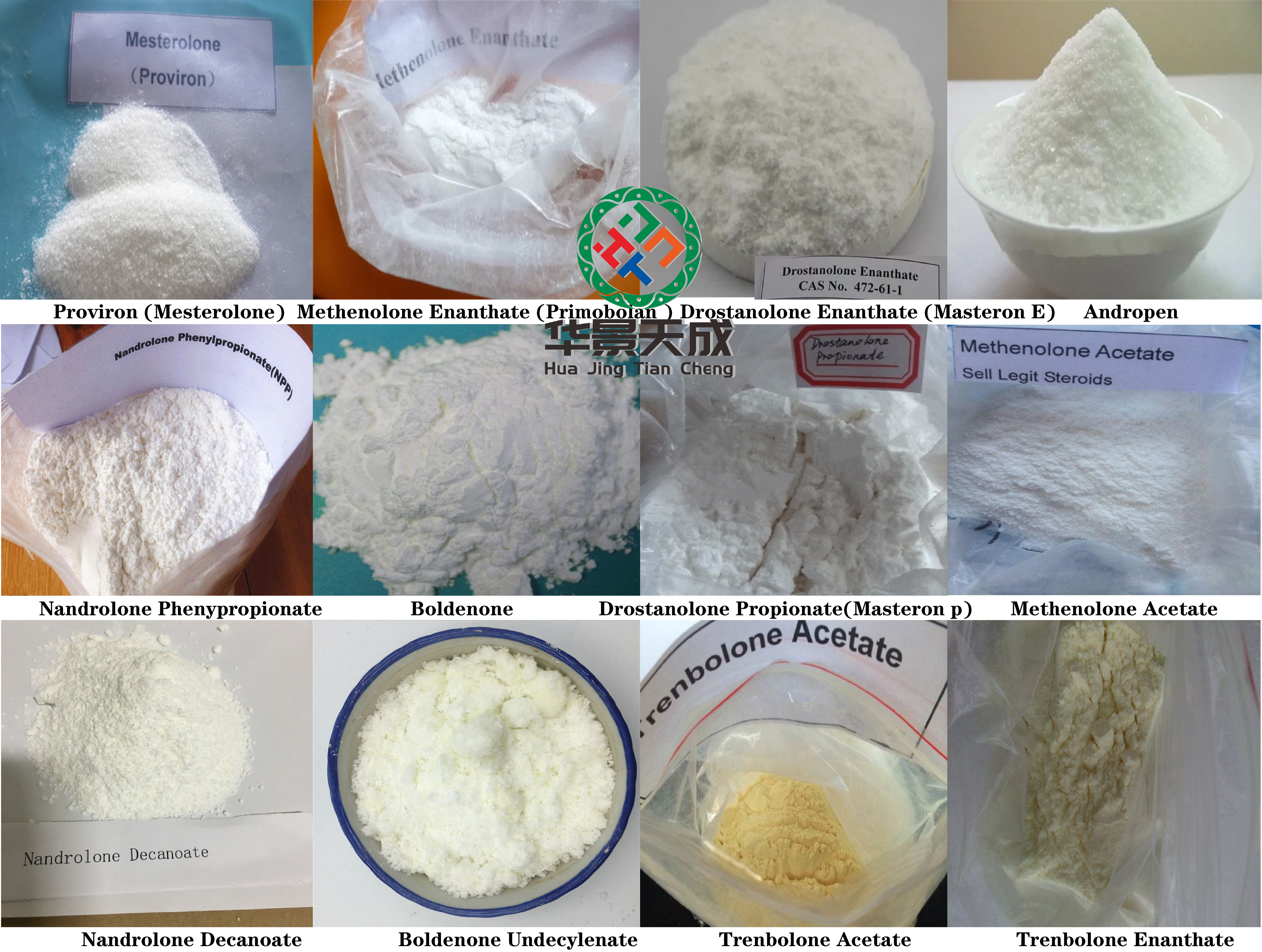 Nandrolone、Trenbolone 、Boldenone、Methenolone1